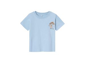 5715510776462 - - T-Shirt NMMVELIX UNDER THE SEA in chambray blue Gr92