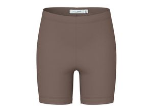 5715510933292 - - Radlerhose NKFVIVIAN SHORT in deep taupe Gr128