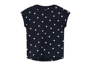 5715510940153 - - T-Shirt NKFVIGGA DOTS in dark sapphire Gr122 128