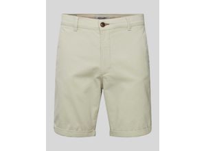 5715511178357 - Regular Fit Bermudas mit Strukturmuster Modell FURY