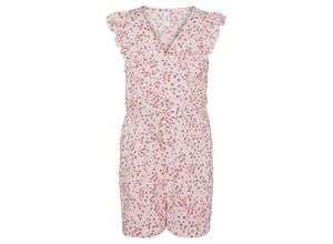 5715511610338 - VERO MODA GIRL - Jumpsuit VMHAYA FLOWERS kurz in heavenly pink Gr116