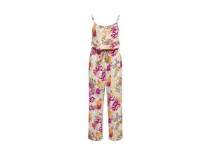 5715511706413 - JDY Jumpsuit JDYSTARR LIFE S L JUMPSUIT WVN EXP Cloud Dancer SHELL PINK TROPICAL GeblmtFloral Bunt - Gr S