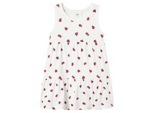 5715511904710 - - Trägerkleid NMFVIGGA SPENCER LADYBUGS in bright white Gr92