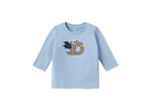 5715511917970 - - Langarmshirt NBMDICO DRAGON in chambray blue Gr68