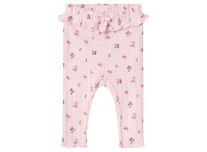 5715511954326 - - Leggings NBFDANINA FLOWERS in parfait pink Gr56