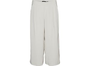 5715512032016 - VERO MODA® Culottes 3 4-lang elastischer Bund für Damen grau XS