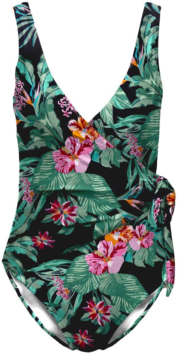 5715512303055 - Onljulie Wrap Tie Swimsuit Badeanzug multicolor in XS 5715512303055 - Onljulie Wrap Tie Swimsuit Badeanzug multicolor in XS
