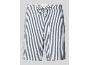5715512597409 - Shorts mit Streifenmuster und Tunnelzug