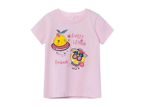 5715512864563 - - T-Shirt NMFDINAS SWEET LEMON in parfait pink Gr116