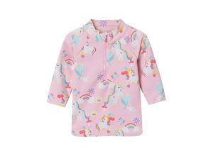 5715512878416 - - Langarm-Badeshirt NMFZILA UNICORNS in parfait pink Gr74