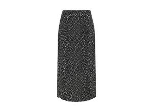 5715513406403 - ONLY Midirock ONLPIPER LIFE MIDI SLIT SKIRT PTM Black Melina dot Gepunktet Schwarz - Gr M