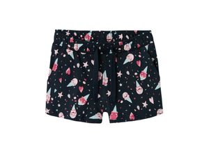 5715513534182 - - Jersey-Shorts NMFVIGGA HAPPY ICECREAM in dark sapphire Gr92