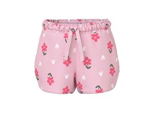 5715513534311 - - Jersey-Shorts NMFVIGGA FLOWERS in parfait pink Gr92