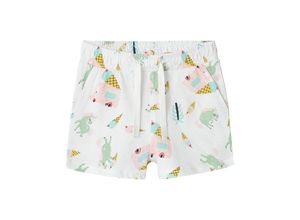 5715513534588 - - Jersey-Shorts NMFVIGGA ICECREAM VAN in bright white Gr116