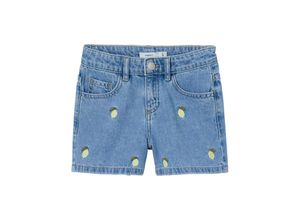 5715513788523 - - Jeans-Shorts NKFBELLA 3674-BE CITRUS in light blue denim Gr164