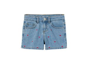 5715513788776 - - Jeans-Shorts NKFBELLA 3674-BE DOTS in light blue denim Gr122