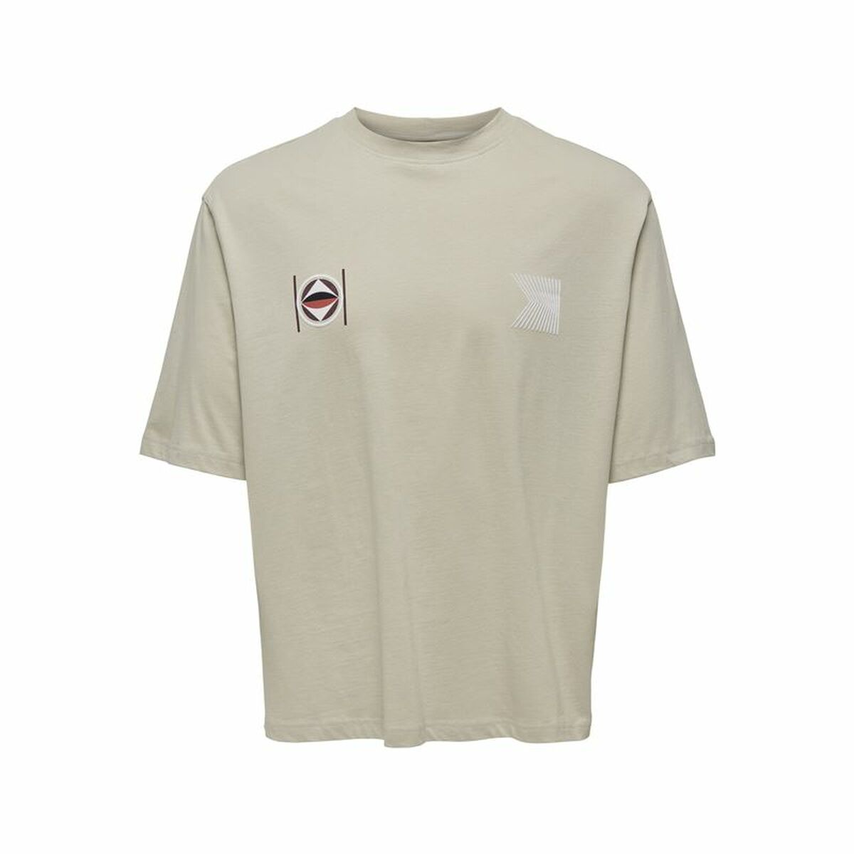 5715513961445 - Herren Kurzarm-T-Shirt Onslenny Ovz Element Grau 5715513961445 - Herren Kurzarm-T-Shirt Onslenny Ovz Element Grau