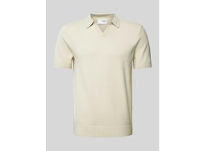 5715514156772 - Slim Fit Poloshirt mit V-Ausschnitt Modell TELLER