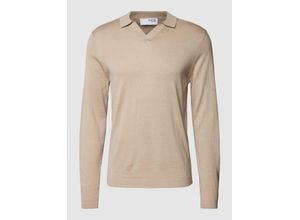 5715514159254 - Pullover mit Polokragen in unifarbenem Design