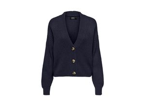 5715514967378 - ONLY Strickjacke ONLCAROL NICE L S CARDIGAN KNT NOOS Night Sky Unifarben Blau - Gr L