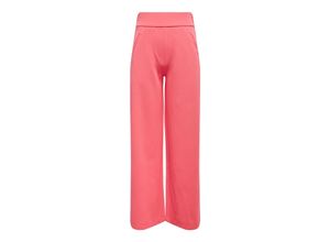 5715515372331 - JDY Stoffhose JDYLOUISVILLE CATIA WIDE PANT JRS Coral Paradise Unifarben Rot - Gr L x 30