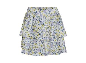 5715516358181 - VERO MODA GIRL - Rock VMIRIS LEA FLOWERS in lila Gr116