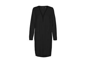 5715516419462 - VERO MODA Strickjacke VMSABA LS POCKET COATIGAN GA NOOS Black Unifarben Schwarz - Gr M