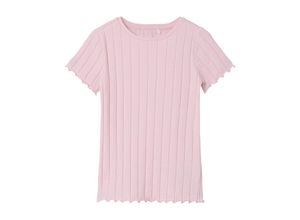 5715516708078 - - T-Shirt NKFNORALINA RIB in parfait pink Gr116