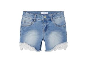 5715516765439 - - Shorts NKFSALLI DNMTAHA 2629 in medium blue denim Gr170