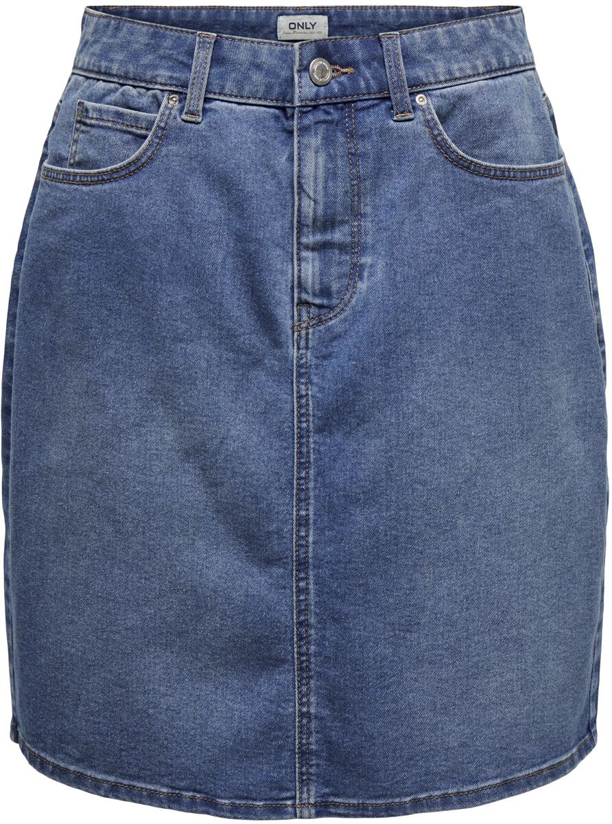 5715516838867 - Onlwonder HW DNM Skirt Pim NOOS Kurzer Rock blau in S