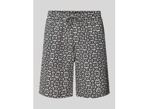 5715517122828 - ORIGINALS by JACK & JONES Stoffhose Bermudalänge für Herren schwarz M