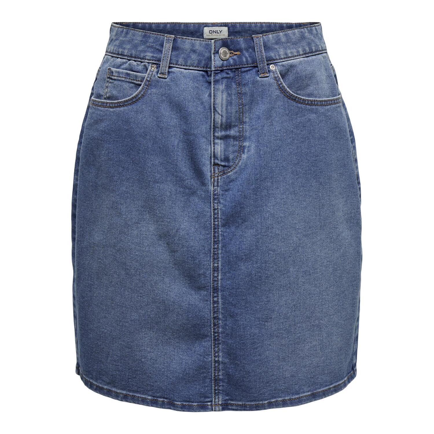 5715517501364 - Onlwonder HW DNM Skirt Pim NOOS Kurzer Rock blau in XS