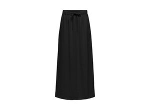 5715517816666 - JDY Maxirock JDYDIVYA LIFE HW MAXI SLIT SKIRT WVN DIA Black Unifarben Schwarz - Gr XXL