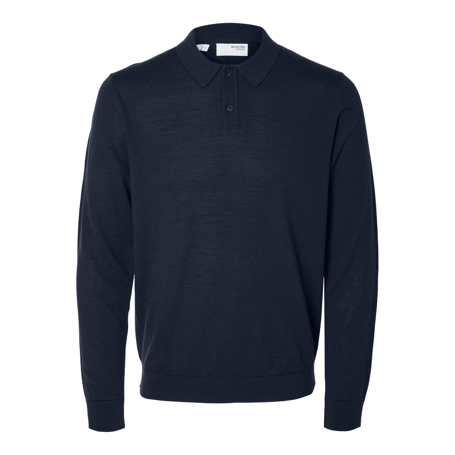 5715518035066 - Polo-Shirt mit langen Ärmeln Merino Tray