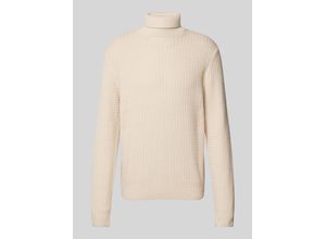 5715518137203 - Rollkragenpullover mit Strukturmuster Modell ZIG