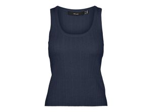 5715518143341 - VERO MODA Tank Top Stephanie Navy Blazer Unifarben Blau - Gr S