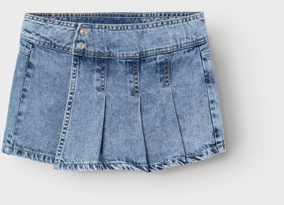 5715518717672 - NKFBella Wide DNM Skort Short blau in 134