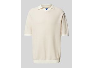 5715518883001 - Regular Fit Poloshirt mit Strukturmuster Modell MYKONOS