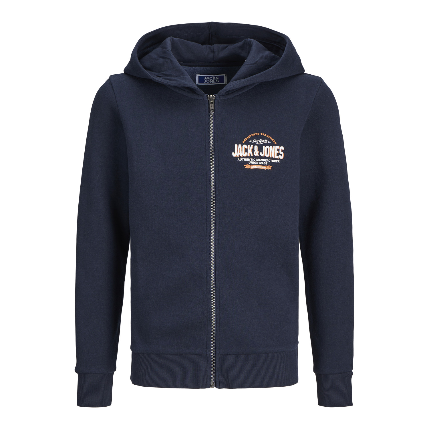 5715519322318 - Zipper Hoodie mit 2 Farben und Logo für Kinder Jack & Jones