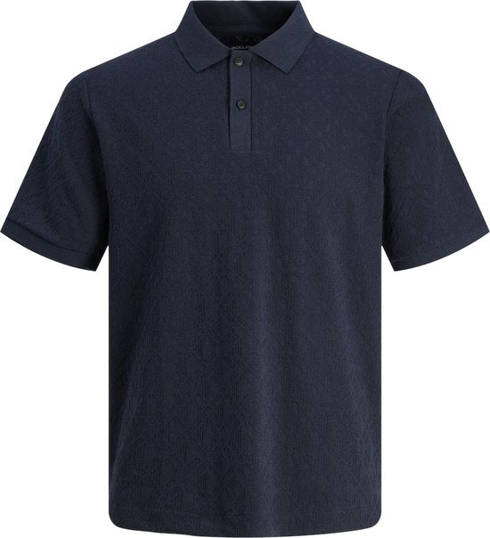 5715519998674 - Jack & Jones Polo Shirt Jprblucliff Ss Polo Ln 12255616 Martime Blau Herren Größe - XL