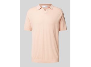 5715520303016 - Slim Fit Leinen-Poloshirt mit Umlegekragen Modell LAKE