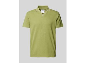 5715520584583 - Regular Fit Poloshirt mit Reverskragen Modell ADLEY WAFFLE