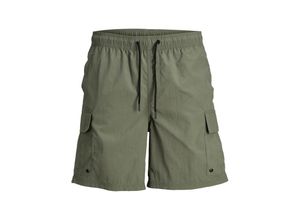 5715520749289 - JACK & JONES - Badeshorts JPSTFIJI JJSWIM CARGO in agave green Gr140