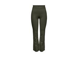 5715520895412 - JDY Stoffhose JDYPRETTY FLARE PANT JRS NOOS Forest Night Unifarben Grün - Gr S x 32