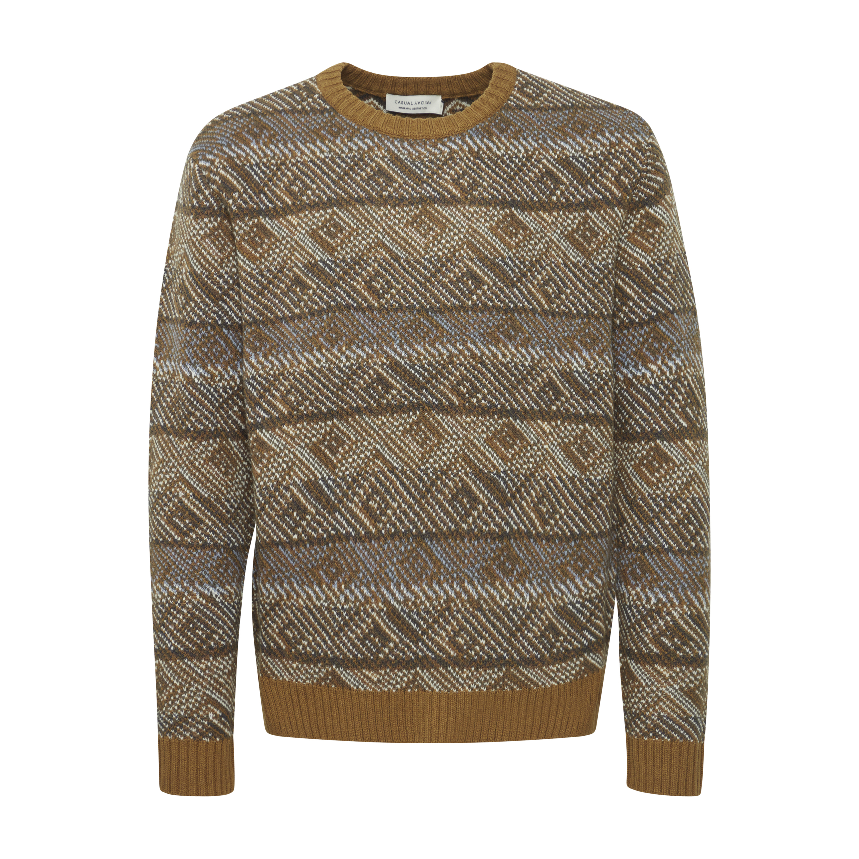 5715572028646 - Pullover mit Rundhalsausschnitt aus Strick Casual Friday Klaes