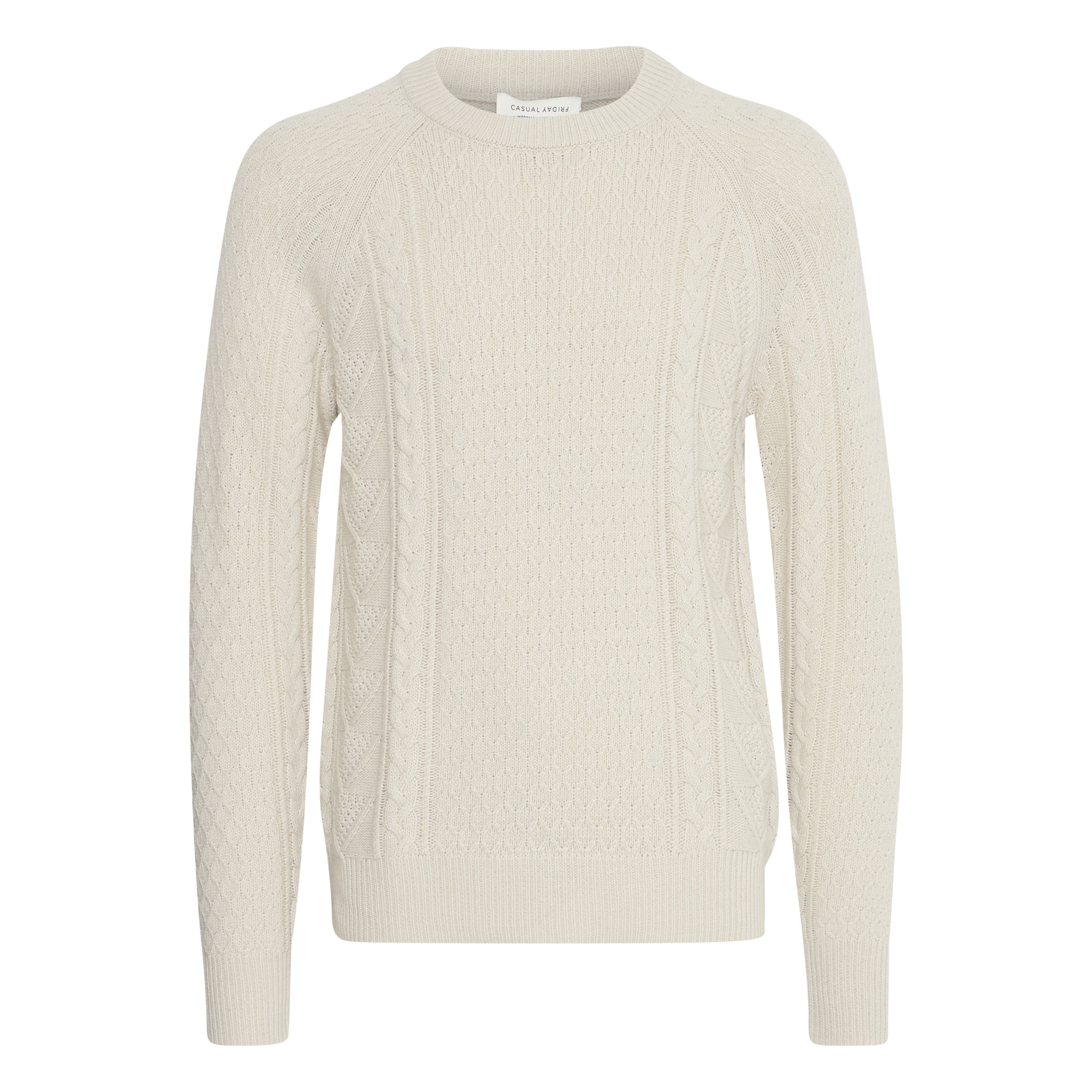 5715573114751 - Pull mit Rundhalsausschnitt aus Kabelstrick Casual Friday Kristian 5715573114751 - Pull mit Rundhalsausschnitt aus Kabelstrick Casual Friday Kristian