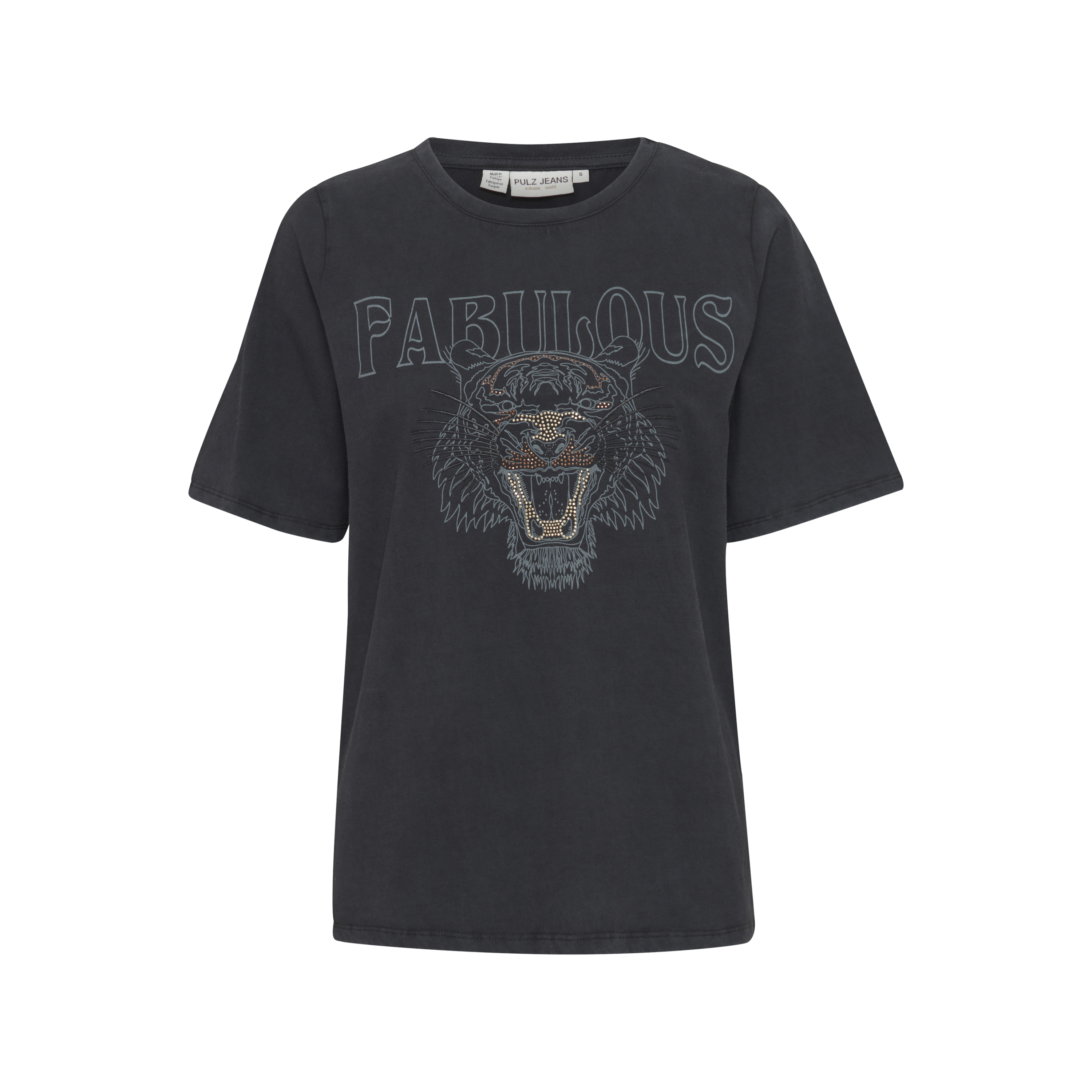 5715573187236 - Glitzer T-Shirt für Frauen Mandy