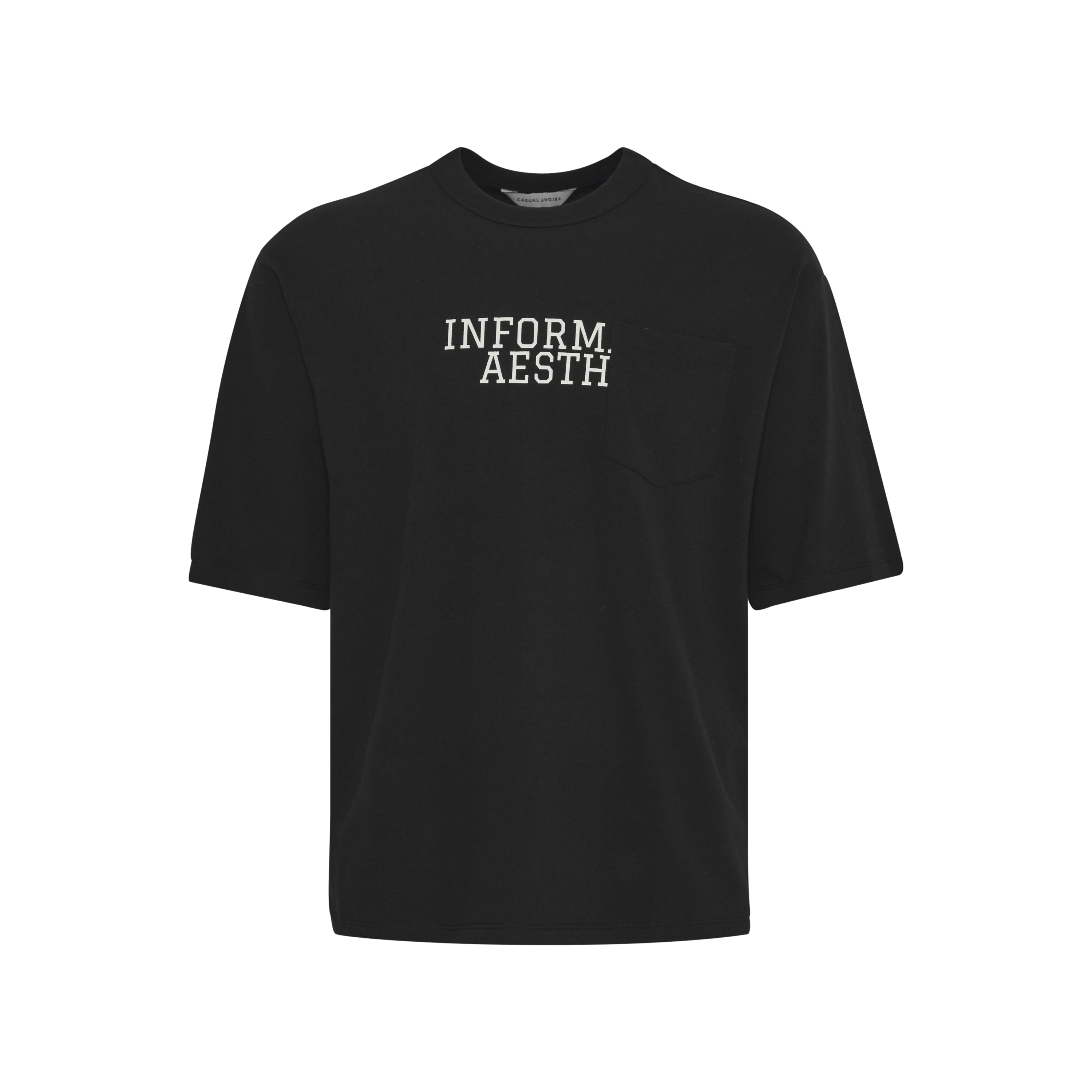 5715573395648 - T-Shirt mit Print und Brusttasche Casual Friday Tue