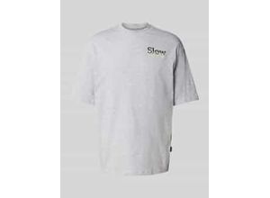 5715574515373 - Oversized T-Shirt mit Label-Stitching Modell JAIDEN 5715574515373 - Oversized T-Shirt mit Label-Stitching Modell JAIDEN