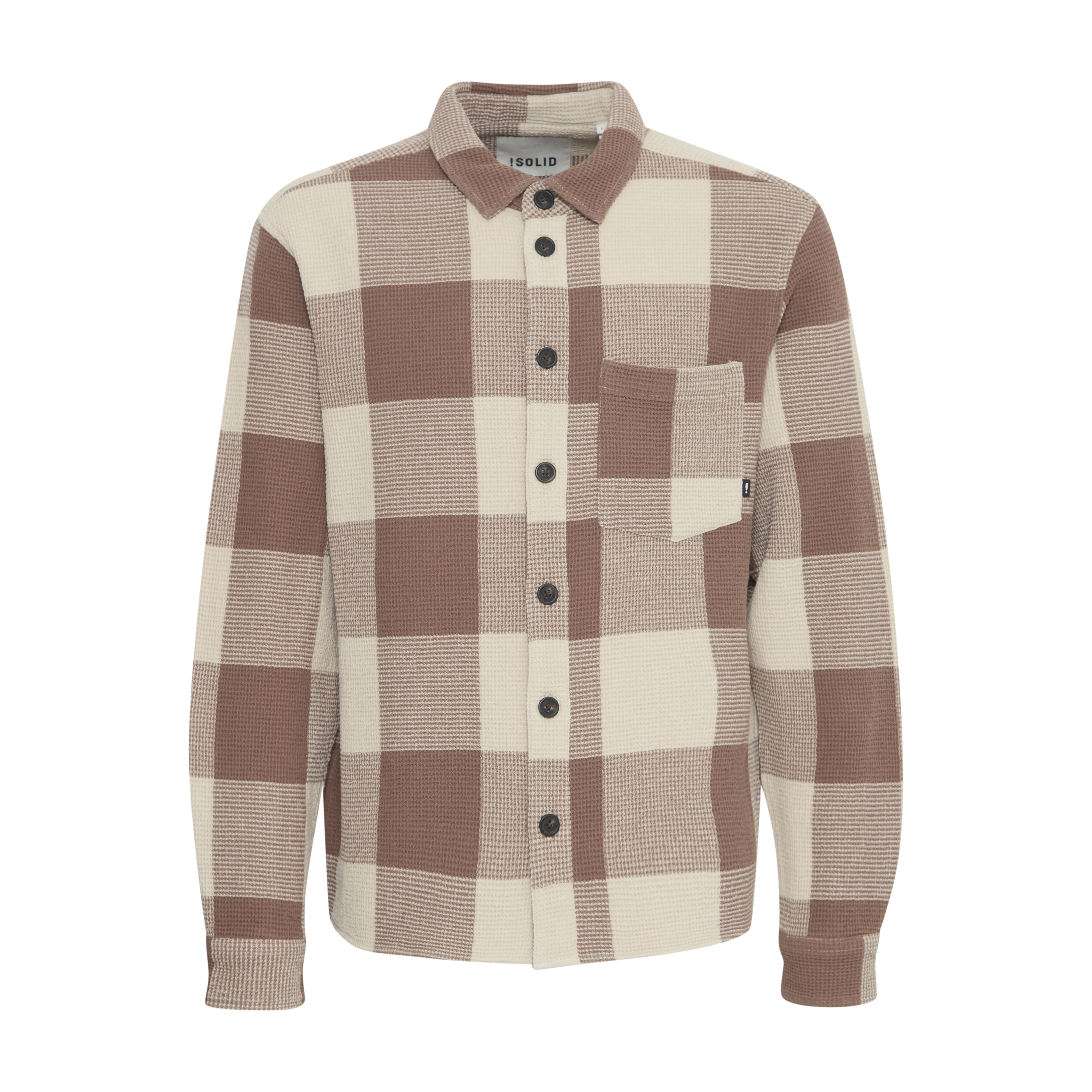 5715574538426 - Kariertes Waffelpullover Doliver